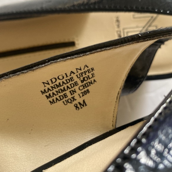 NEW New Directions peeptoe slingback wedge heels, Size 8 NWOT - Picture 4 of 7